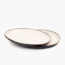 Barebones Enamel 2-Tone Deep Plate Set Indigo Blue, CKW-1032
