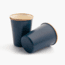 Barebones Enamel 2-Tone Tall Cup Set Indigo Blue, CKW-1035