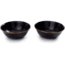 Barebones Enamel Bowl Set Charcoal