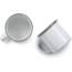 Barebones Enamel Cup Set - Set of 2, Eggshell, CKW-393
