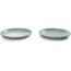 Barebones Enamel Salad Plate Set, Mint, CKW-427