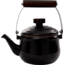 Barebones Enamel Teapot, Charcoal, CKW-348