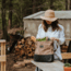 Barebones Neelum Market Tote Bag Khaki