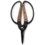 Barebones Small Scissors, Wooden Handle, 2in Heat-Treated Stainless Steel Blade, GDN-059