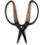 Barebones Small Scissors, Wooden Handle, 2in Heat-Treated Stainless Steel Blade, GDN-059