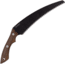 Barebones Timber Saw w/ Sheath, 16in Overall, 10in, Stainless Steel Blade, Walnut Handle, 900D Polyester Sheath, GDN-074