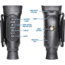 Barska NV-1 6x25mm Night Vision Infrared Digital Monocular, Matte Black, BQ14070