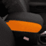 Bartact 2019 plus JT Gladiator Padded Center Console Cover, Orange/Black, JTIA2019CCNB