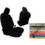 Bartact Front Seat Covers for a 2019 plus Jeep Gladiator, Black/Acu, JTTC2019FPBA