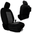 Bartact Front Seat Covers for a 2019 plus Jeep Gladiator, Black/Graphite, JTTC2019FPBG
