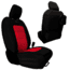 Bartact Front Seat Covers for a 2019 plus Jeep Gladiator, Black/Red, JTTC2019FPBR