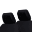 Bartact Jeep Front Headrest Covers 2019 plus GLADIATOR, Black, JTHR2019FPB