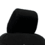 Bartact Jeep Bench Headrest Covers 2007-2010 Wrangler JKU 4 Door, Black, JKHR0710R4B