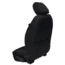 Bartact Jeep JK Seat Covers Front 2011-2012 Wrangler JK/JKU Baseline Performance, Black, JKBC1112FPB