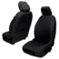 Bartact Jeep JK Seat Covers Front 2011-2012 Wrangler JK/JKU Baseline Performance, Black, JKBC1112FPB
