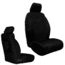 Bartact Jeep Seat Covers Front 13-18 Wrangler JK/JKU Tactical Series SRS Air Bag And Non Compliant, Black/Black, JKTC2013FPBB