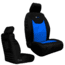 Bartact Jeep Seat Covers Front 13-18 Wrangler JK/JKU Tactical Series SRS Air Bag And Non Compliant, Black/Blue, JKTC2013FPBU