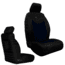 Bartact Jeep Seat Covers Front 13-18 Wrangler JK/JKU Tactical Series SRS Air Bag And Non Compliant, Black/Navy, JKTC2013FPBT
