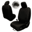 Bartact Jeep Seat Covers Front 2019 plus GLADIATOR, 4 Door, Baseline Performance, Black, JTBC2019FPB