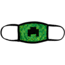 Bartact Kids Reversible 2 Ply Polyester Reusable Washable Face Mask Cover w/ Filter Slot, Small, Minecraft Creeper, FMMNCRFT
