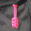 Bartact Paracord Zipper Pull w/ Key Ring, Set of 5, Hot Pink, XXPZ5P