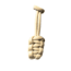 Bartact Paracord Zipper Pull w/ Key Ring, Set of 5, Khaki, XXPZ5K
