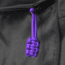Bartact Paracord Zipper Pull w/ Key Ring, Set of 5, Purple, XXPZ5V