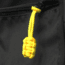Bartact Paracord Zipper Pull w/ Key Ring, Set of 5, Yellow, XXPZ5Y