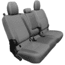 Bartact Rear 4 Door Seat Covers f/ 2019 plus Jeep Gladiator, w/Fold Arm Rest, Graphite, JTSC2019RFGG