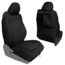 Bartact Tacoma Rear Bench Seat Covers 13-15 Toyota Tacoma Double Cab, Tactical Series, Black/Black, TRAC0508FPBB