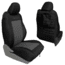 Bartact Tacoma Rear Bench Seat Covers 13-15 Toyota Tacoma Double Cab, Tactical Series, Black/Graphite, TRAC0508FPBG