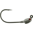 Bass Assassin 5/0 Spring Lock Jigheads, 1/16 oz, Hook 5/0, 3 per Pack, Lead/Red Eye, 1/16 oz, SLJA75001