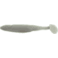 Bass Assassin Bang Lures Die Dapper Swimbait, 5in, 10 per Pack, Whitebait, 5, DDA41128