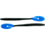 Bass Assassin BANG Lures Ding Dong, 6in, 15 per Pack, Black/Blue Glitter Tail, 6, DDW57405