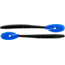 Bass Assassin BANG Lures Ding Dong, 6in, 15 per Pack, Black/Blue Tail, 6, DDW57200