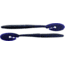 Bass Assassin BANG Lures Ding Dong, 6in, 15 per Pack, Black Grape/Blue Glitter, 6, DDW57532