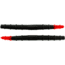 Bass Assassin BANG Lures Fat Job, 5.25in, 10 per Pack, Black/Red Glitter/Red Tail, 5.25, FJ68222