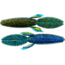 Bass Assassin BANG Lures Litl Skunk Ape, 3.5in, 10 per Pack, Green Pumpkin Shadow, 3.5, SKA5581