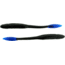 Bass Assassin BANG Lures Litl Tapper, 4.5in, 12 per Pack, Black/Blue Tail, 4.5, TO83200