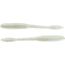 Bass Assassin BANG Lures Litl Tapper, 4.5in, 12 per Pack, Snow Storm, 4.5, TO83438