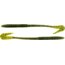 Bass Assassin BANG Lures Rail Worm, 7in, 10 per Pack, Green Pumpkin/Blue Glitter, 7, RW58432