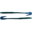 Bass Assassin BANG Lures Rail Worm, 7in, 10 per Pack, Junebug, 7, RW58415