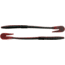 Bass Assassin BANG Lures Rail Worm, 7in, 10 per Pack, Red Shad/Green Glitter, 7, RW58316