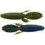 Bass Assassin BANG Lures Skunk Ape, 4.25in, 7 per Pack, Green Pumpkin Shadow, 4.25, SKA4581