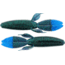 Bass Assassin BANG Lures Skunk Ape, 4.25in, 7 per Pack, Junebug/Blue Glitter Tail, 4.25, SKA4226