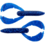 Bass Assassin BANG Lures Woopah Craw, 4in, 7 per Pack, Blue Sapphire, 4, WOO18582