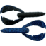 Bass Assassin BANG Lures Woopah Craw, 4in, 7 per Pack, Blue Shadow Glitter, 4, WOO18477