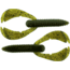 Bass Assassin BANG Lures Woopah Craw, 4in, 7 per Pack, Green Pumpkin, 4, WOO18458