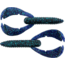 Bass Assassin BANG Lures Woopah Craw, 4in, 7 per Pack, Junebug, 4, WOO18415