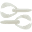 Bass Assassin BANG Lures Woopah Craw, 4in, 7 per Pack, Pearl, 4, WOO18110